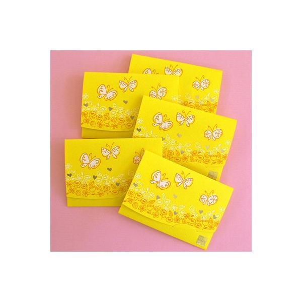 チョウチョで賑わう春の花畑山盛り５個セット(小袋付）
