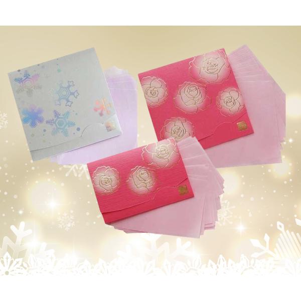 バラの香りとキラ雪（絹すきラベンダー）セット