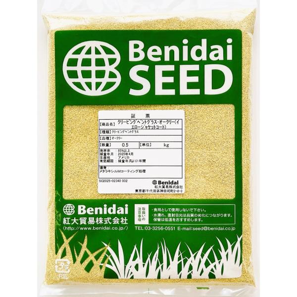 種類：クリーピングベントグラス　品種名：オークリー（コーティング種子）※ゴルフ場のグリーン用ですオークリーはＵＳＧＡグリーンセレクション100周年を記念して開発されたベントグラスです 抜群の耐暑性と耐寒性を有し、年間を通して高い芝密度と被覆...
