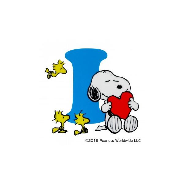 Snoopy スヌーピー イニシャルステッカー アルファベットi Sn219 良いもの本舗 レディース館 通販 Yahoo ショッピング