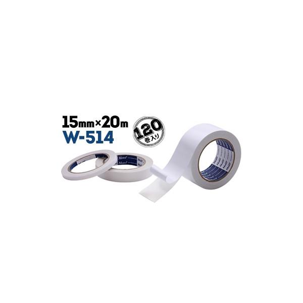 ÓH W-514 ړIʃe[v 15mm×20m 120 |X^[ |bv fp |̉~ H