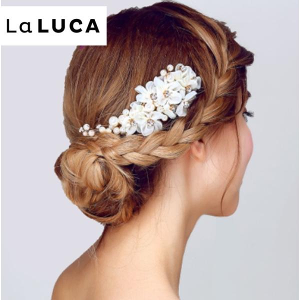 髪飾り かんざし ヘアコーム ヘアピン 和装 結婚式 成人式 振袖 留袖 髪留め LaLUCA