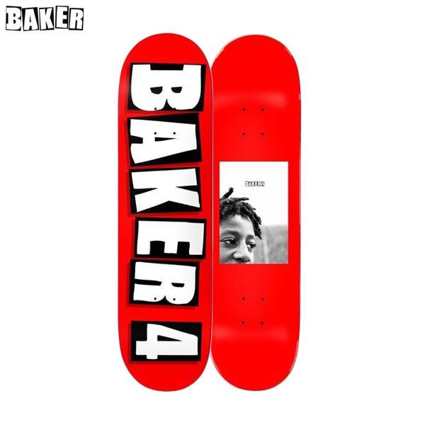 デッキテープ付属 Baker ベイカー Baker 4 Og Red 3サイズ スケートボード デッキ Baker16 The Usa Surf Online Store 通販 Yahoo ショッピング