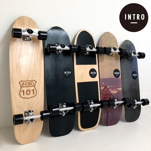 INTRO イントロ スケートボード CT-X サーフスケート コンプリート 32,34,36インチ 5カラー
