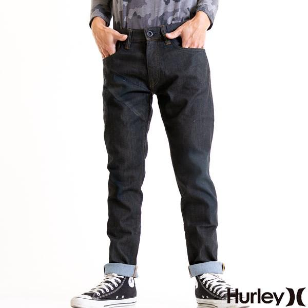 Hurley ハーレー デニムパンツ メンズ ジーンズ スリム ロールアップ ダメージ Mw032 The Usa Surf 通販 Yahoo ショッピング