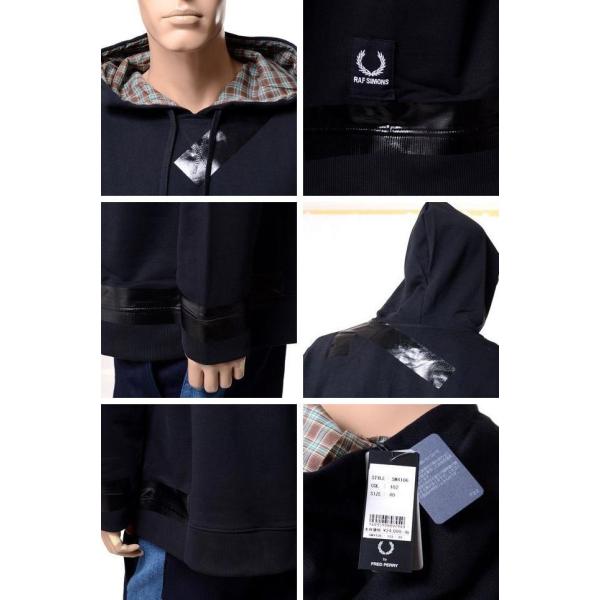 ラフシモンズ Raf Simons フレッドペリーfred Perry Rsテープディテールフードスウェットパーカー コットン ブラック Buyee Buyee Japanese Proxy Service Buy From Japan Bot Online