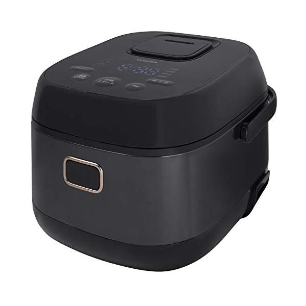 山善 IH炊飯器 5.5合 8種類炊き分け機能 IH式 炊飯器 温泉卵モード 玄米 雑穀米 保温 予約機能 ブラック YJNE10B メーカー保証1年