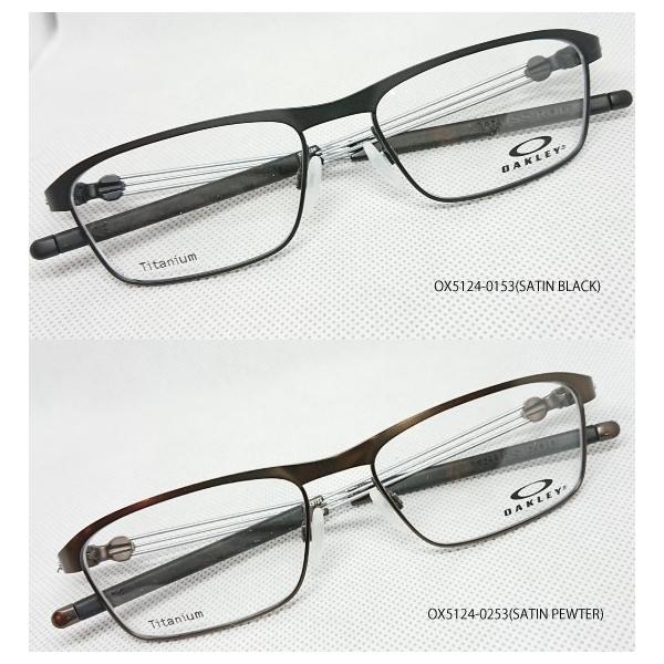 新品■OAKLEYメガネ 「TRUSS ROD」OX5124-01 yokogao_ok0002a