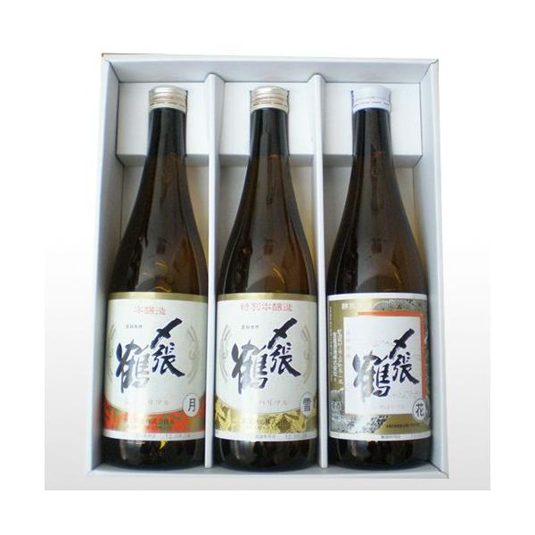 〆張鶴 飲み比べ ３種 720ml×6本 宮尾酒造 〆張鶴 雪・月・花 飲み比べセット 720ml×3 | 新潟