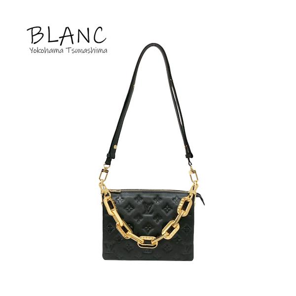 LOUIS VUITTON ルイ ヴィトン クッサン BB ラムレザー ノワール M59598  