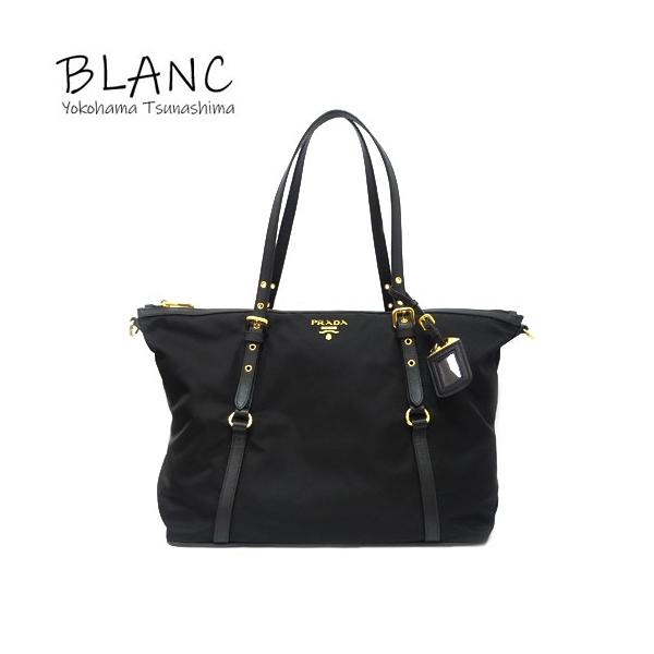 プラダ テスート レディース トートバッグ ナイロン レザー Prada ファッション ブラック 2wayショルダー B4253m レディース 黒 Prada 横浜blanc E04 2477 横浜blancヤフーショッピング店