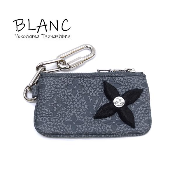 ルイ ヴィトン ポシェットクレ カードキーケース トリヨンクライミング グリグラナイト シルバー金具 M81602 LOUIS VUITTON 横浜BLANC LOUIS VUITTON（ルイ・ヴィトン） ルイ ヴィトン ポシェットクレ