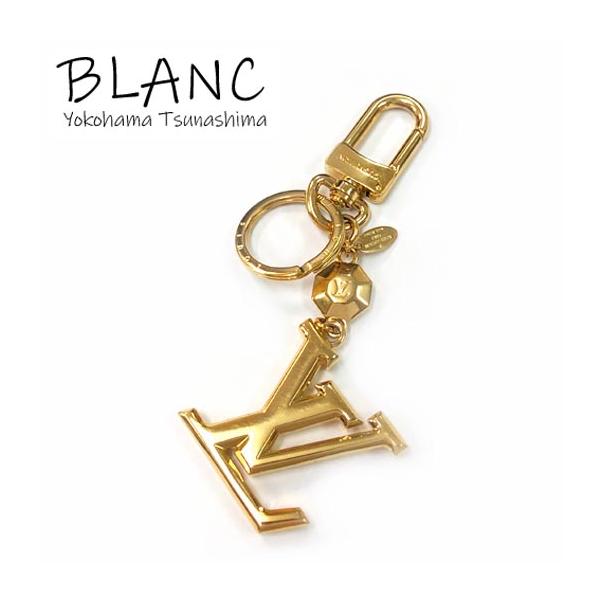 LOUIS VUITTON ルイヴィトン キーホルダー LV ファセット メタル  