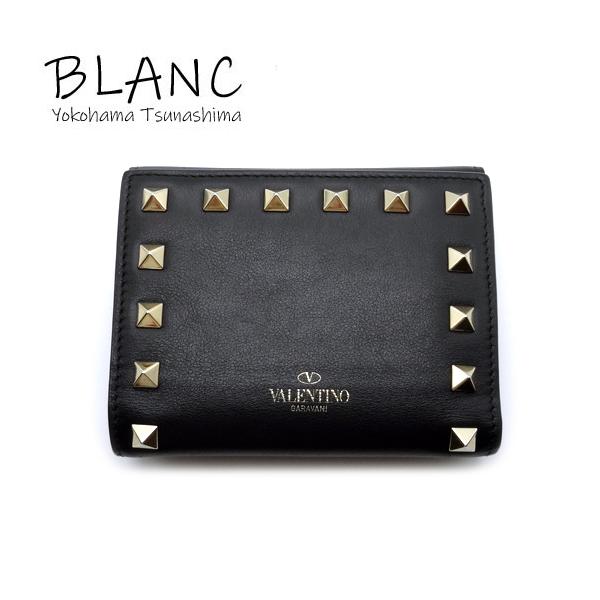 専用 美品☆VALENTINOヴァレンチノ スタッズ財布 ¥68200 中古・古着