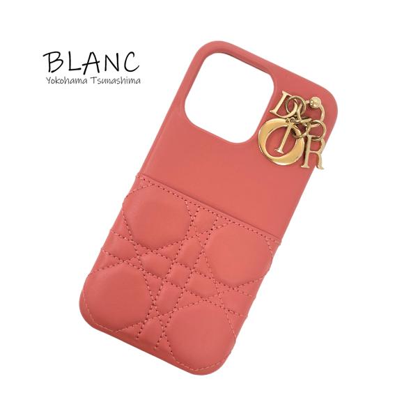 極美✨ Dior iPhoneケース 13pro カナージュ ラムスキン 付属有 DIOR | Lady Dior iPhone 16 ケース カナージュ ラムスキン