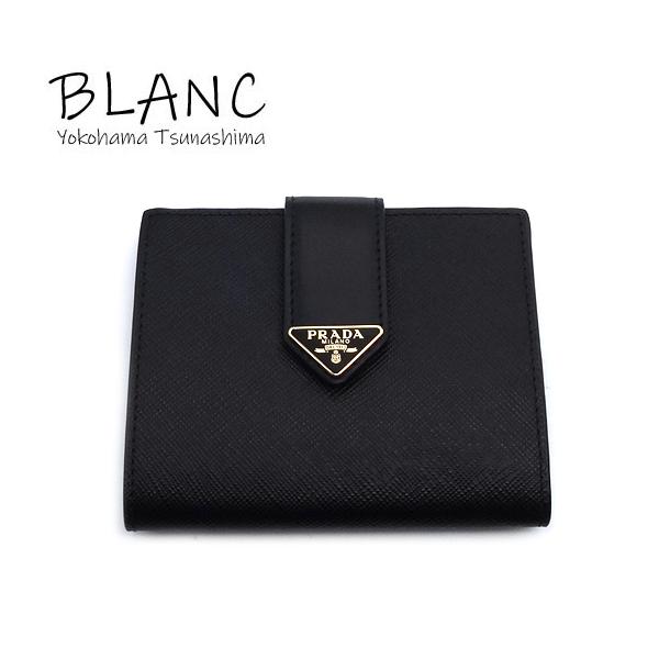 PRADA プラダ　1MV204 中古品　197A 中古・古着通販】PRADA (プラダ) SAFFIANO METAL ブラック