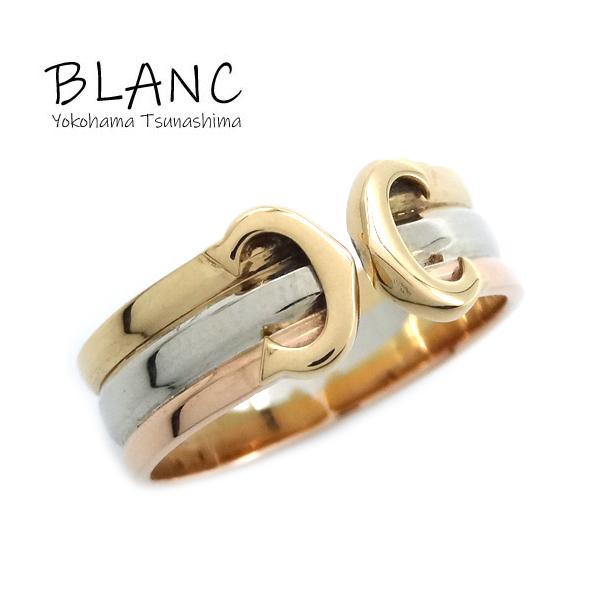 Cartier（カルティエ） 2C リング 指輪 K18 3カラーゴールド ＃50 約9