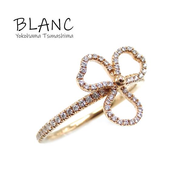 TIFFANY&Co. ティファニー ペーパー フラワー ダイヤリング K18PG  