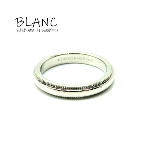 TIFFANY&Co. ティファニー ミルグレイン リング Pt950 プラチナ 指輪