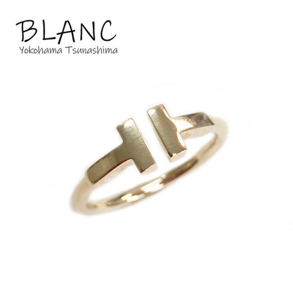 TIFFANY&Co.（ティファニー） Tワイヤー リング 約10号 K18PG ピンク