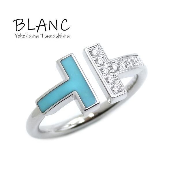 TIFFANY&Co.（ティファニー） Tワイヤー リング K18ホワイトゴールド