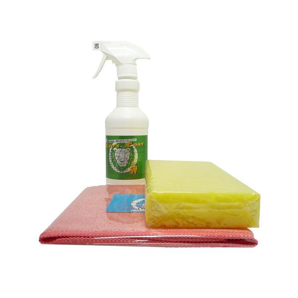 撥水性能に優れたガラス系コーティング剤・Leo's Coat・弾