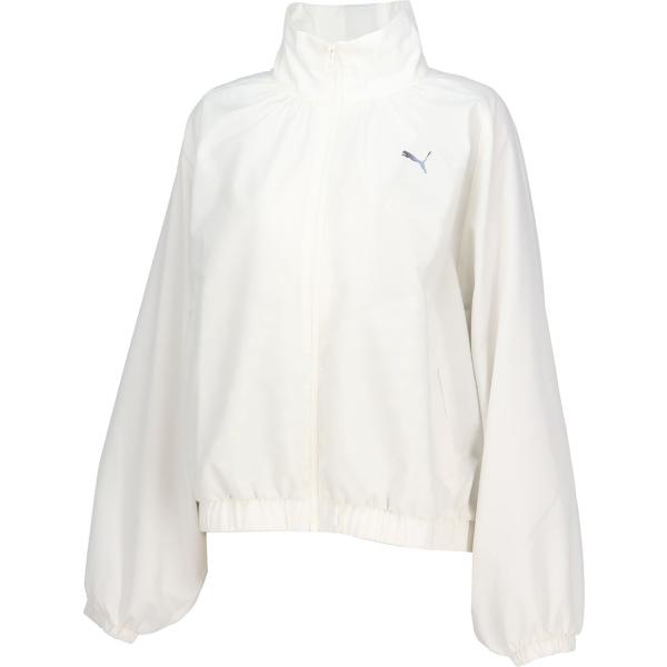 PUMA（プーマ） TRNEDGE 裏メッシュライナー ウーブン JKT ジャケット アウター ジャージ ウインドブレーカー レディース 女性 大人 ランニング トレーニング ジ