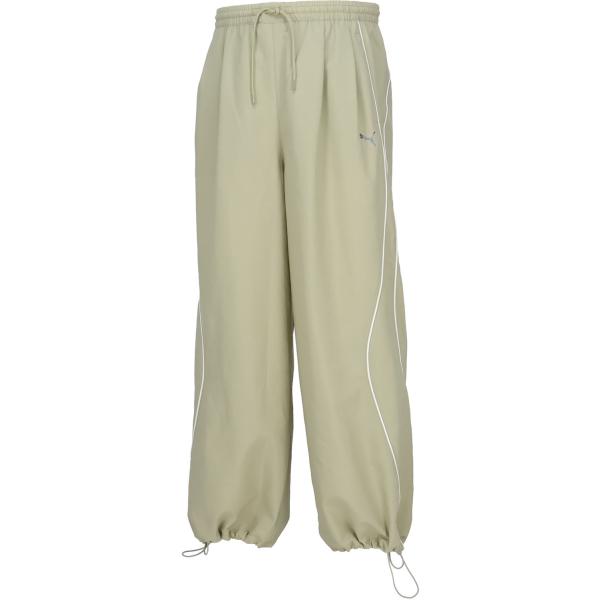PUMA（プーマ） TRNEDGE 裏メッシュライナー ウーブン PT パンツ ロング ジャージ ズボン レディース 女性 大人 ランニング トレーニング フィットネス ジム 撥