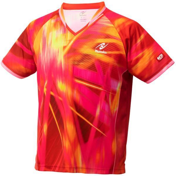 Nittaku 卓球 卓球ユニフォーム スカイレーザーシャツ 21 ピンク ケームシャツ パンツ Nw23 21 Nw23 21 リバーアップ 通販 Yahoo ショッピング