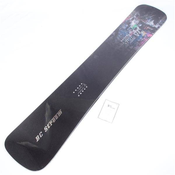 BC STREAM スノーボード 162cm BC STREAM (ビーシーストリーム) スノーボード 162cm ブラウン
