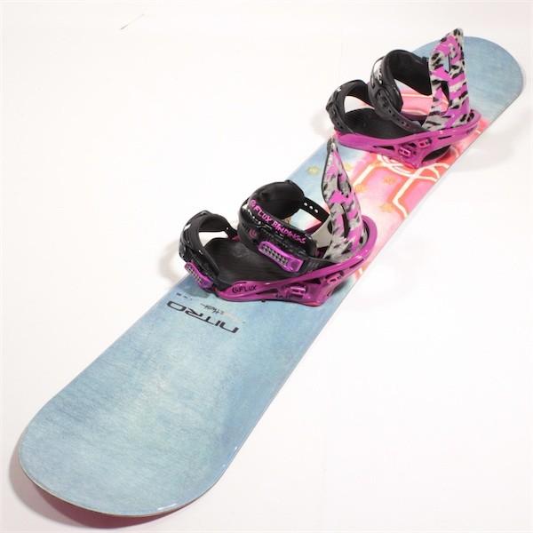 NITRO×FLUX 2点セット ボードケース付 サイズ145cm 【中古】スノーボード2点セット スノボ 板 バインディング ボードセット ナイトロ  フラックス 型落ち :beng004:ヨコノリネット - 通販 - Yahoo!ショッピング
