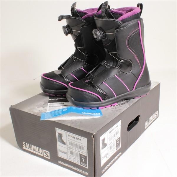 14 15 Salomon Pearl Boa サイズ24 0cm 中古 スノーボードブーツ スノボ 靴 サロモン パール ボア レディース 女性用 15年モデル 型落ち 旧モデル 14 15 Ifee009 ヨコノリネット 通販 Yahoo ショッピング