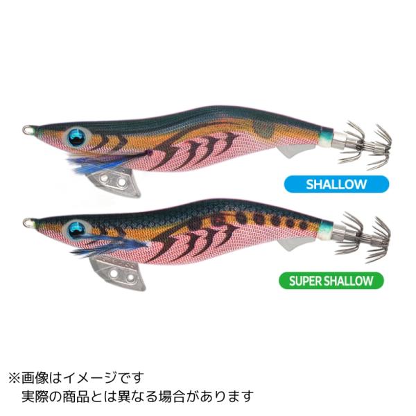 ●ヤマシタ●商品名：エギ王 K シャロー●詳細安定したスローフォールでスレイカを攻略するシャロー・スーパーシャロータイプ[軍艦グリーン]緑と赤のコントラストがイカの視覚を刺激するカラー注文番号：598-513製品名：エギ王 K 3Sカラー名...