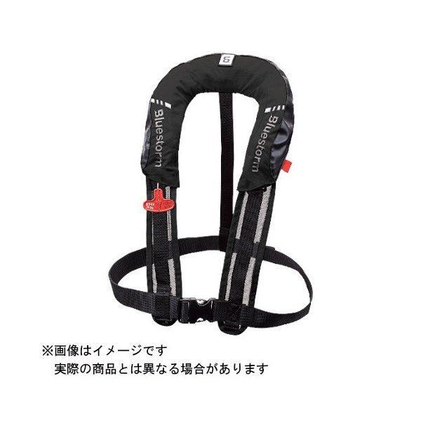 最終値下新品未使用Bluestorm BSJ-8320RS IIライフジャケット 爆買 高階 21 ブルーストーム 膨脹式ライフジャケット BSJ