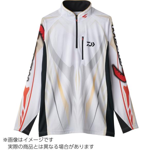 完売品 DAIWA ボーダーロングスリーブシャツ ネイビー×ホワイト XL DAIWA（釣り） ダイワ DE-7025 スペシャルロングスリーブシャツ