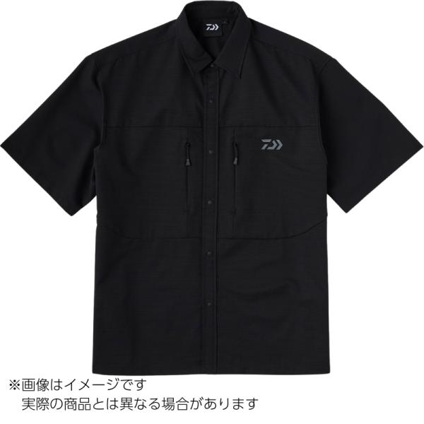 DAIWA ダイワ　黒　長袖シャツ 5つポケット　シースルー　釣りウェア DAIWA ダイワ 黒 長袖シャツ 5つポケット シースルー 釣りウェア