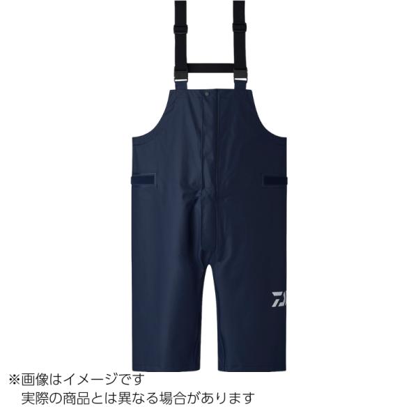 ダイワDR-6325Pオーシャンレインハーフサロペット＃ネイビー＃L【中型商品】