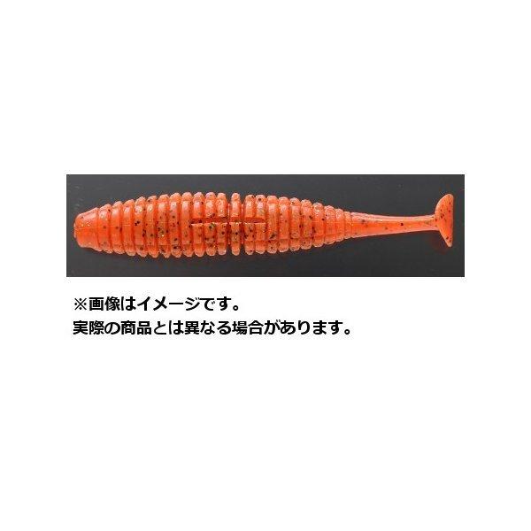 一誠ルアーキャラメルシャッド3.5インチ(カラー:ディープオレンジ