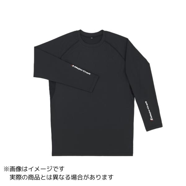 メジャークラフトドライインナーシャツMCW-IS-LL/BLACK＃ブラック＃LL