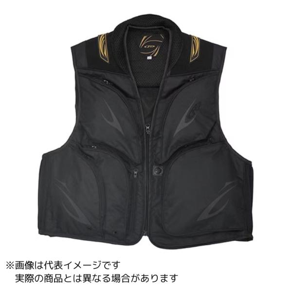 エクセルFP-5181鮎ベストブラック×#ブラック#L【大型商品120】