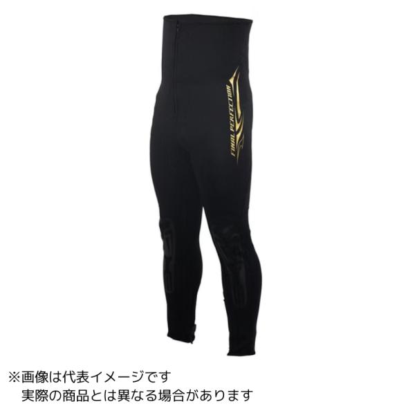 エクセルFP-5323鮎タイツ1.5mm＃ブラック×ゴールド＃LLB