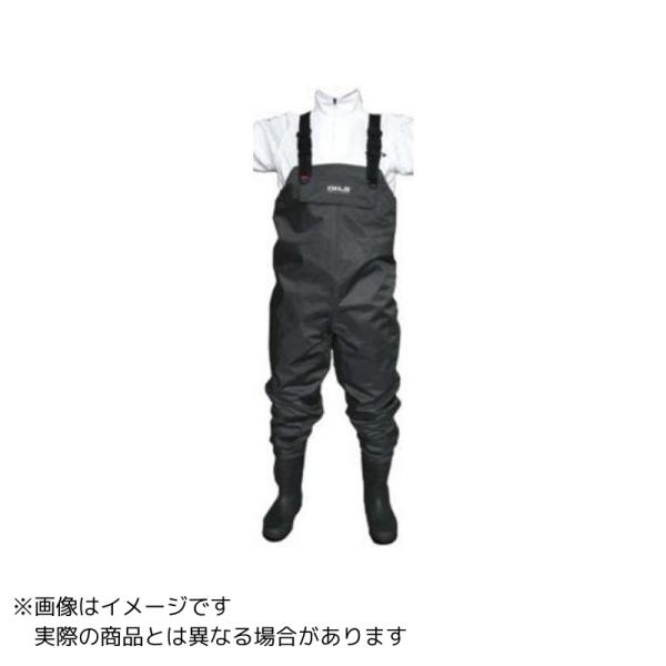 ●X'SELL(エクセル)●商品名：チェストハイウェーダー 420D(ラジアルソール)●詳細品番：OH-890カラー：ブラックサイズ：4L素材：ナイロンPVCソールタイプ：ラジアルソールソール素材：PVCJAN：4582217198917サ...