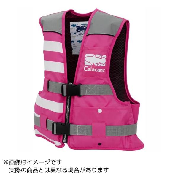 ●X'SELL(エクセル)●商品名：ジュニアフローティングベスト●詳細シーラカンスロゴの子供向けフローティングベスト。落水時に抜け落ちを防止するための調整可能な股下ベルト付き。 両肩には視認性を高める反射板を装備しており、万が一の落水時には...