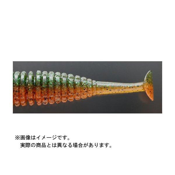 一誠キャラメルシャッド3.5inch(#40グリパン/オレンジ) : つり具の