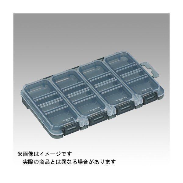 他サイト： 明邦化学 クワトロケースJ (カラー:クリア×スモークブラック)の商品画像