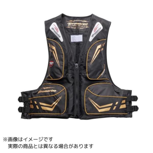 [新品・未使用]フローティングベスト プロマリン フローティングベストFX ＃ブラックゴールド