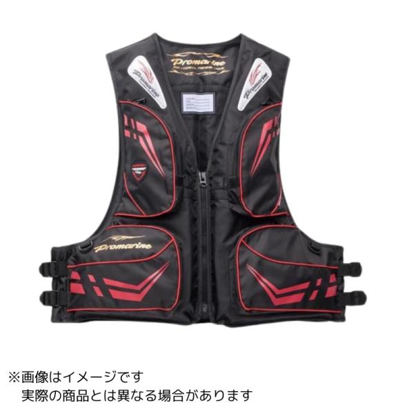 プロマリン（PRO MARINE） フローティングベストFX ＃ブラックレッド