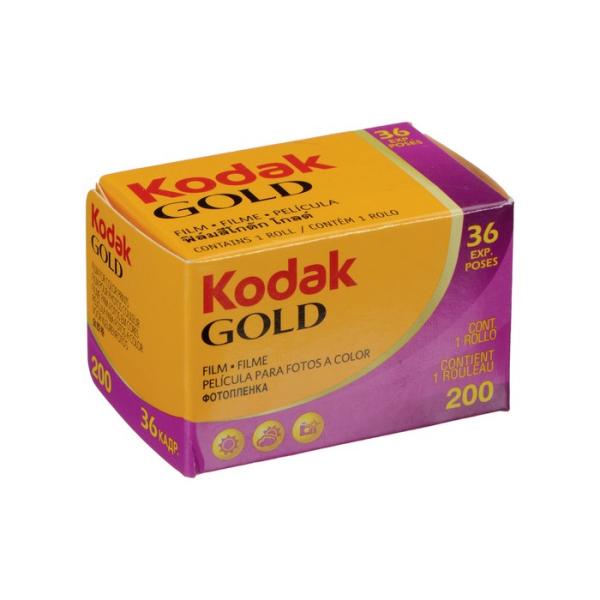 コダック　GOLD（ゴールド）200 36枚撮り　単品　kodak　film フイルム　フィルム