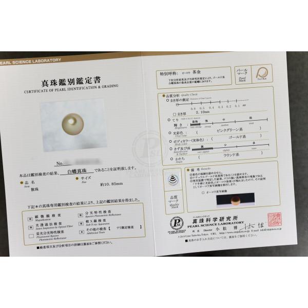 パールリング 指輪 南洋白蝶真珠ゴールデンパール 10 85mm K18リング 指輪 真珠科学研究所のオーロラ茶金鑑別書つき Buyee Buyee Japanese Proxy Service Buy From Japan Bot Online