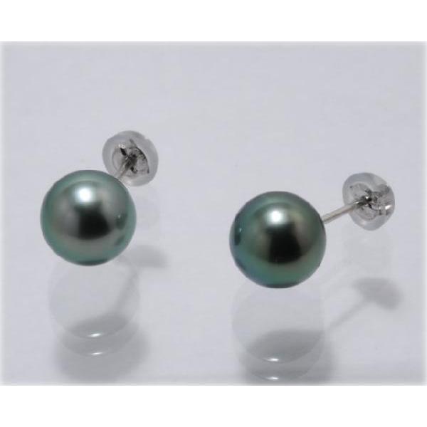 黒蝶真珠 黒真珠 ピアス9mm ピーコックグリーン Tnp 85pgptsl 真珠専門店 ヨコタパール 通販 Yahoo ショッピング